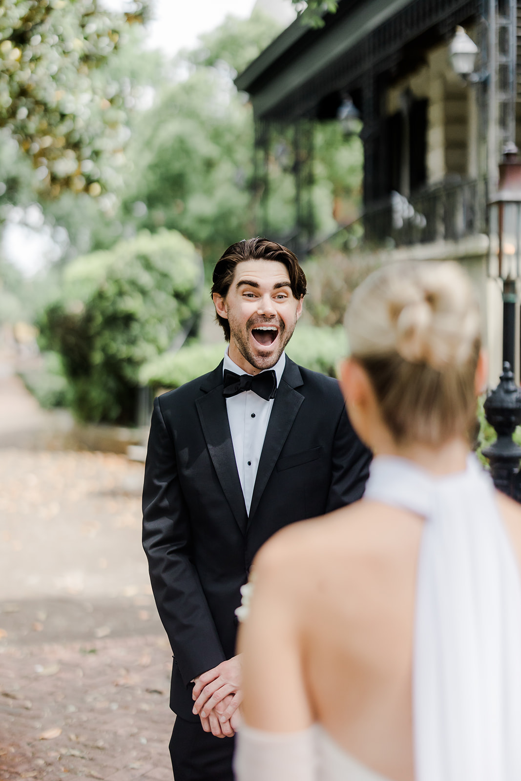 First look Savannah wedding - Esther Griffin Photography
