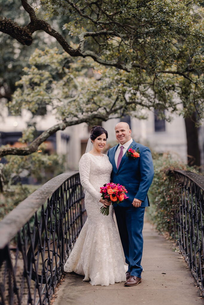 Their Elopement Captured Savannah's Beauty