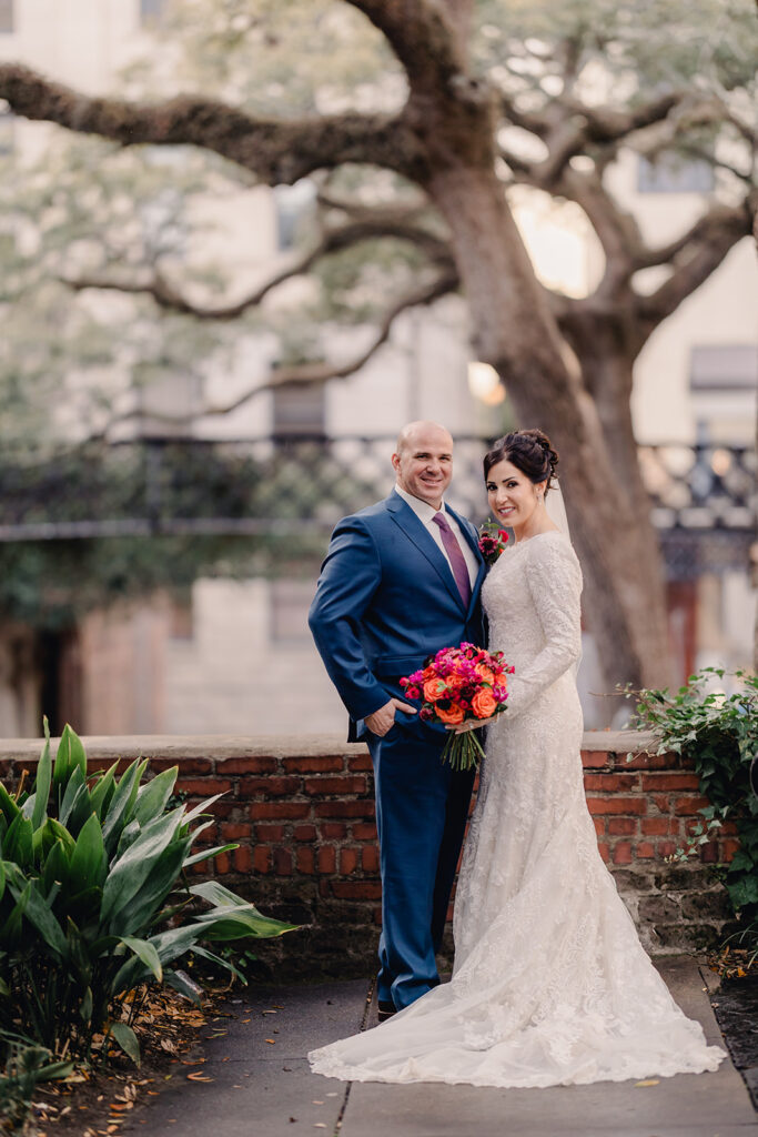 Their Elopement Captured Savannah's Beauty