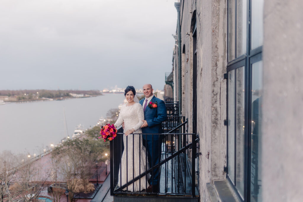 Their Elopement Captured Savannah's Beauty