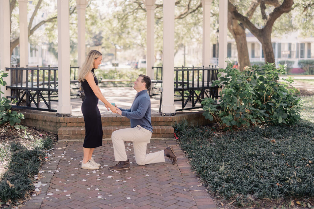 An Unforgettable Proposal in Whitfield Square