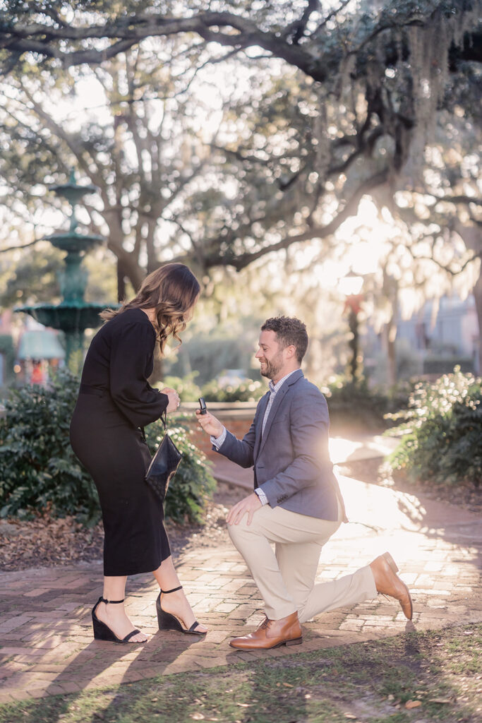 Savannah Proposal at Lafayette Square