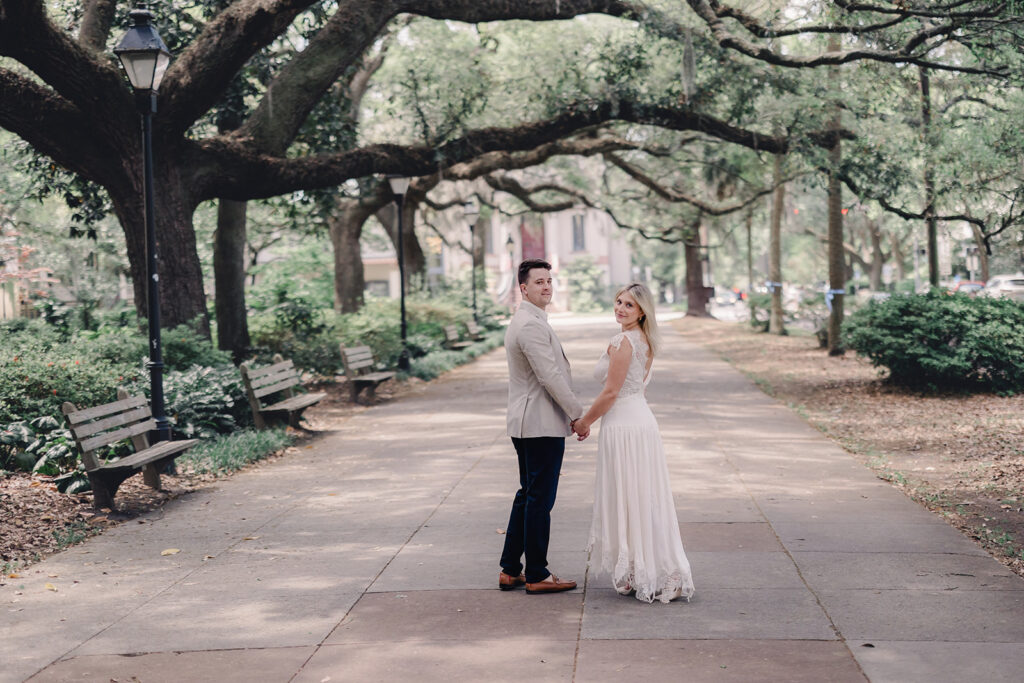 Fall in Love with a Surprise Savannah Elopement