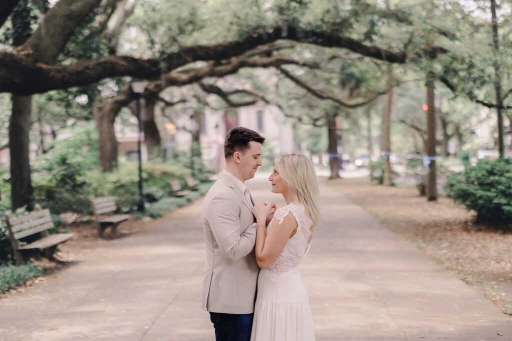 Fall in Love with a Surprise Savannah Elopement