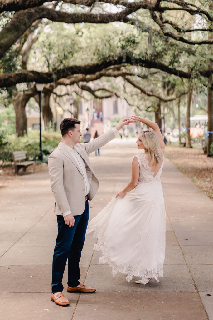 Fall in Love with a Surprise Savannah Elopement