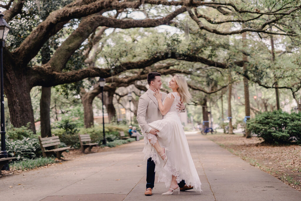Fall in Love with a Surprise Savannah Elopement