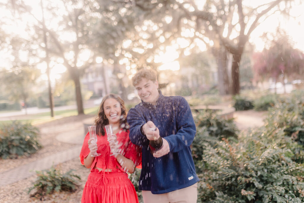 The Day He Proposed in Savannah