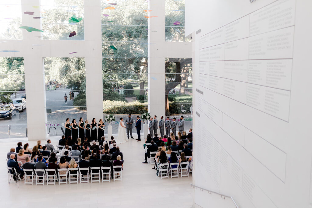 A Wedding Celebration at the Jepson Center