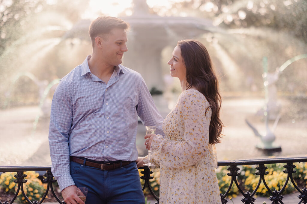Love in Uniform--A Savannah Engagement