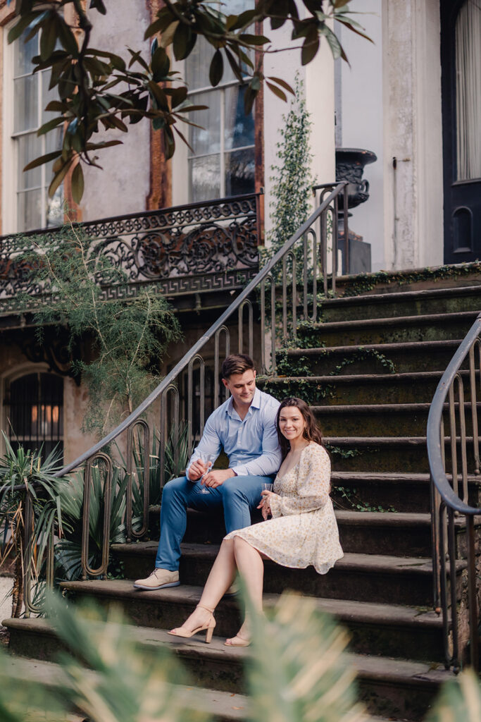 Love in Uniform--A Savannah Engagement