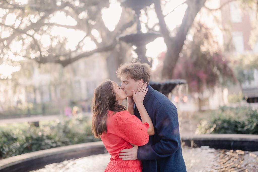 The Day He Proposed in Savannah