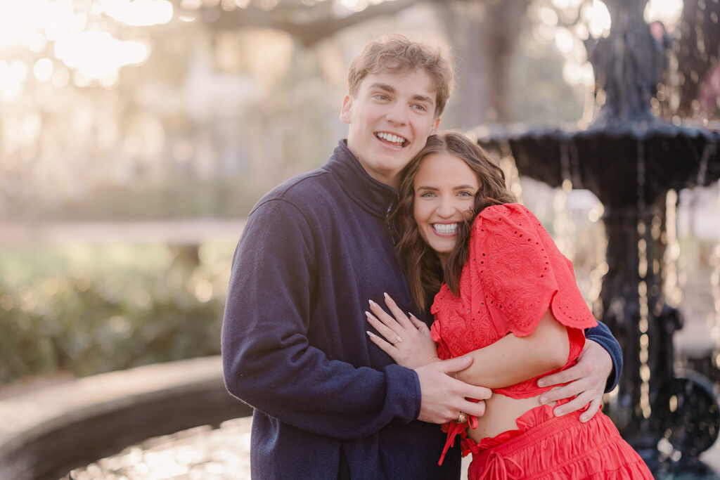 The Day He Proposed in Savannah