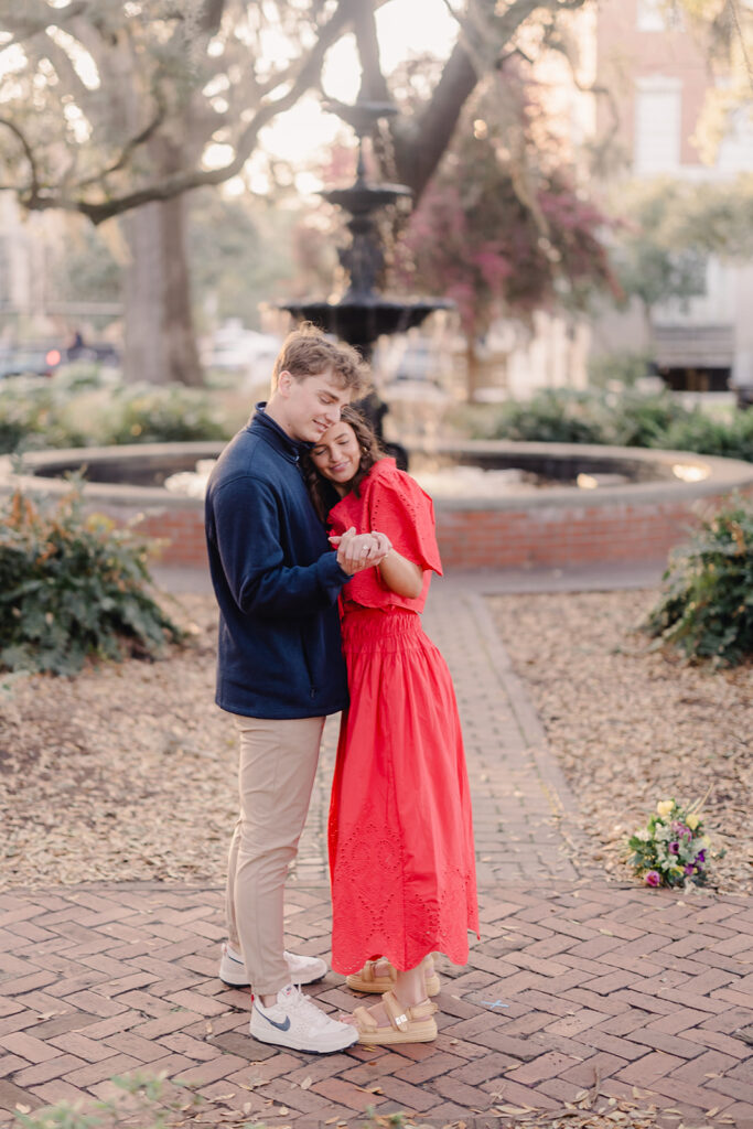The Day He Proposed in Savannah