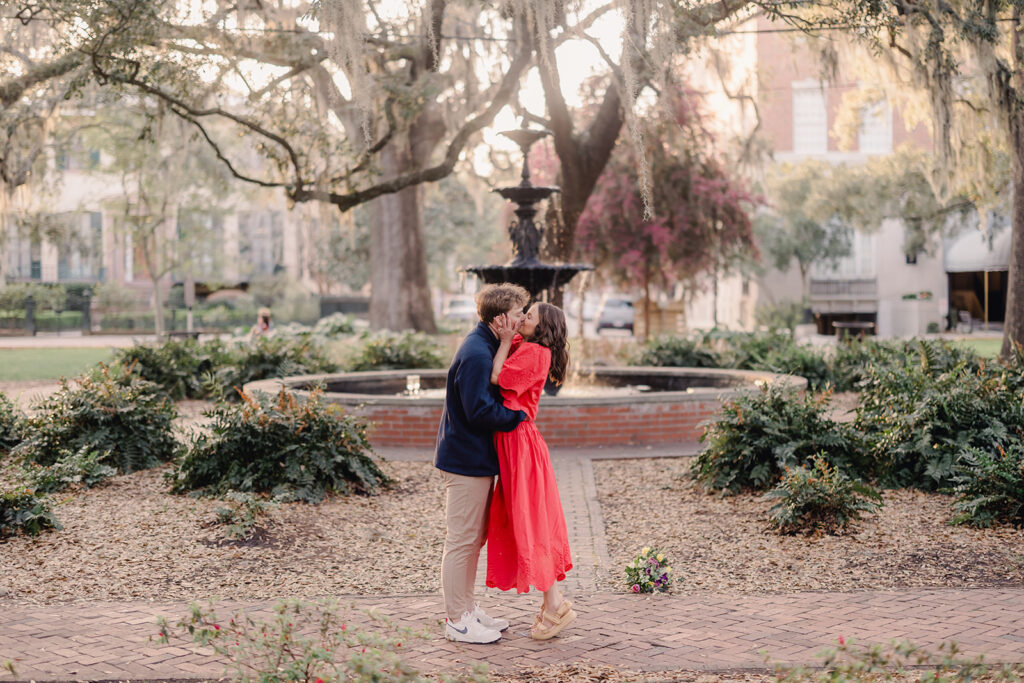 The Day He Proposed in Savannah