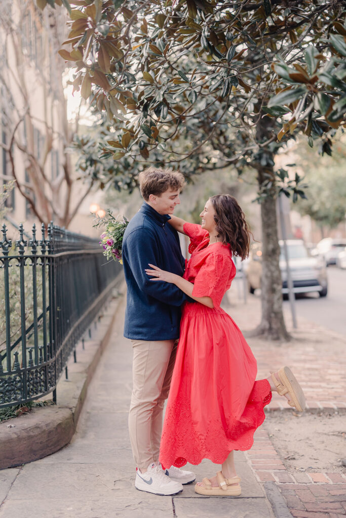 The Day He Proposed in Savannah
