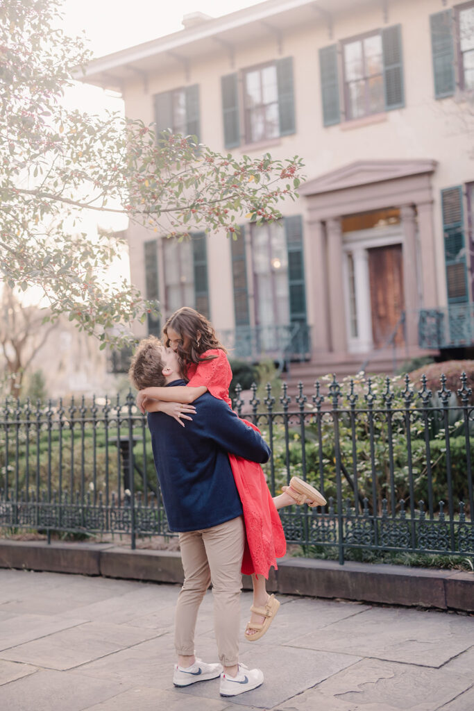 The Day He Proposed in Savannah