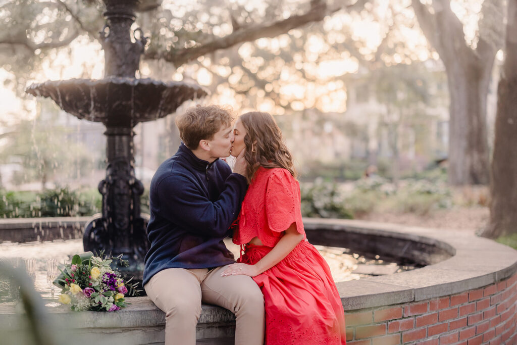 The Day He Proposed in Savannah