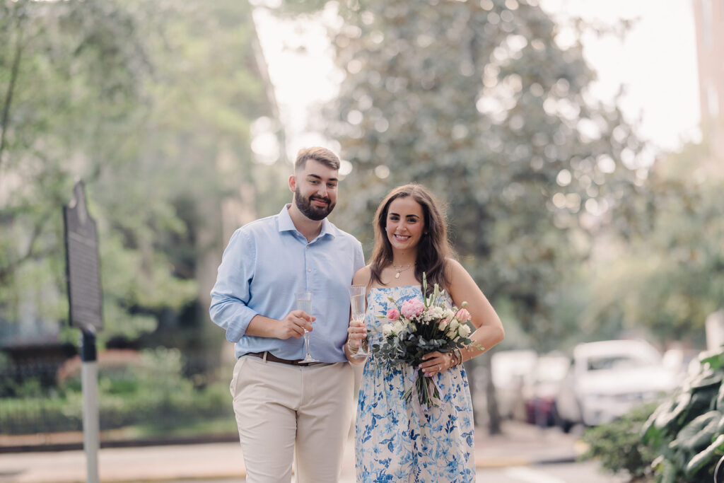 A Magical Proposal in Lafayette Square