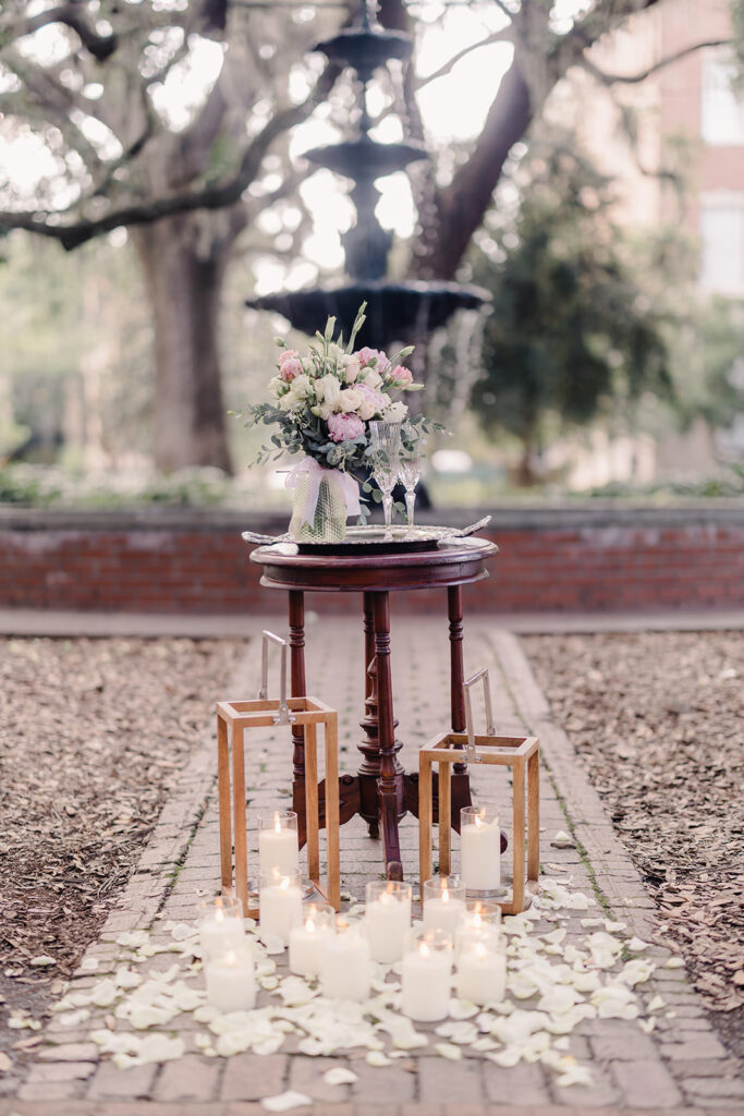 A Magical Proposal in Lafayette Square