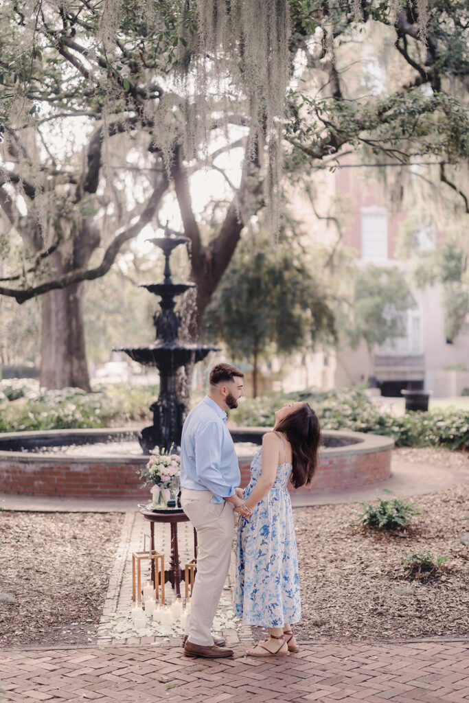 A Magical Proposal in Lafayette Square