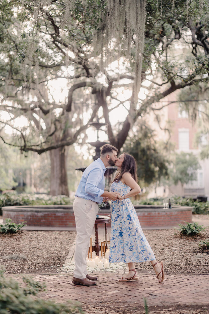 A Magical Proposal in Lafayette Square