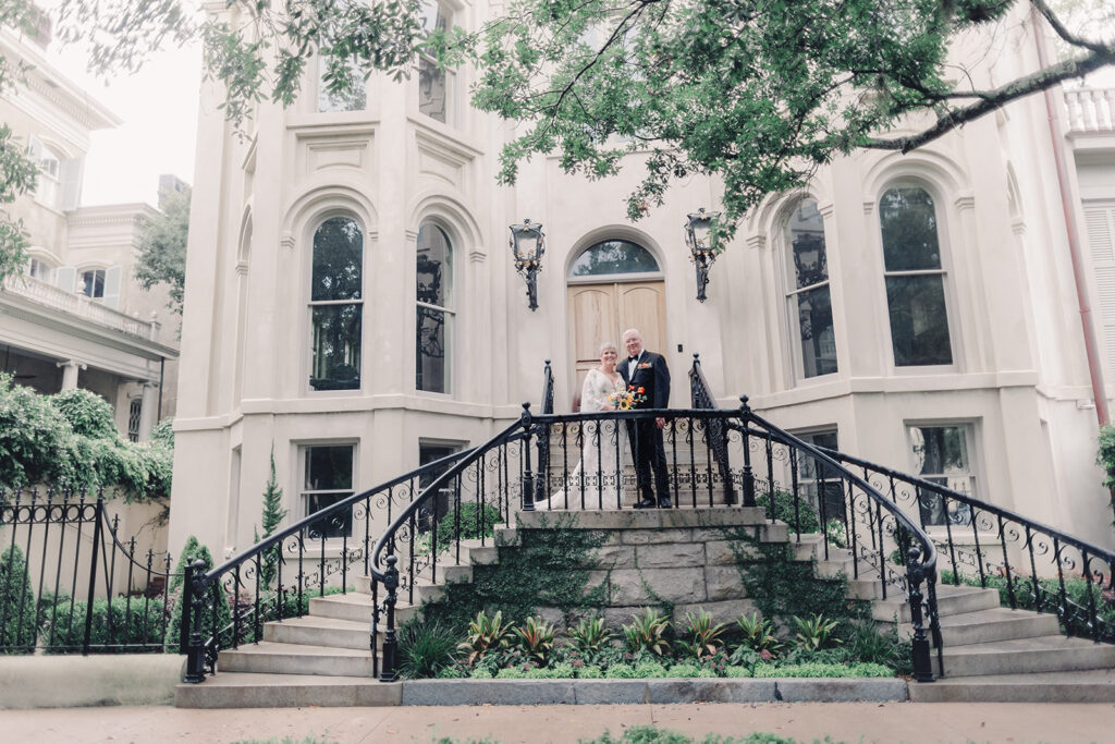 A Rainy-Day Savannah Elopement
