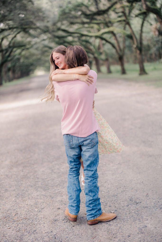 She Had No Idea: Surprise Proposal at Wormsloe