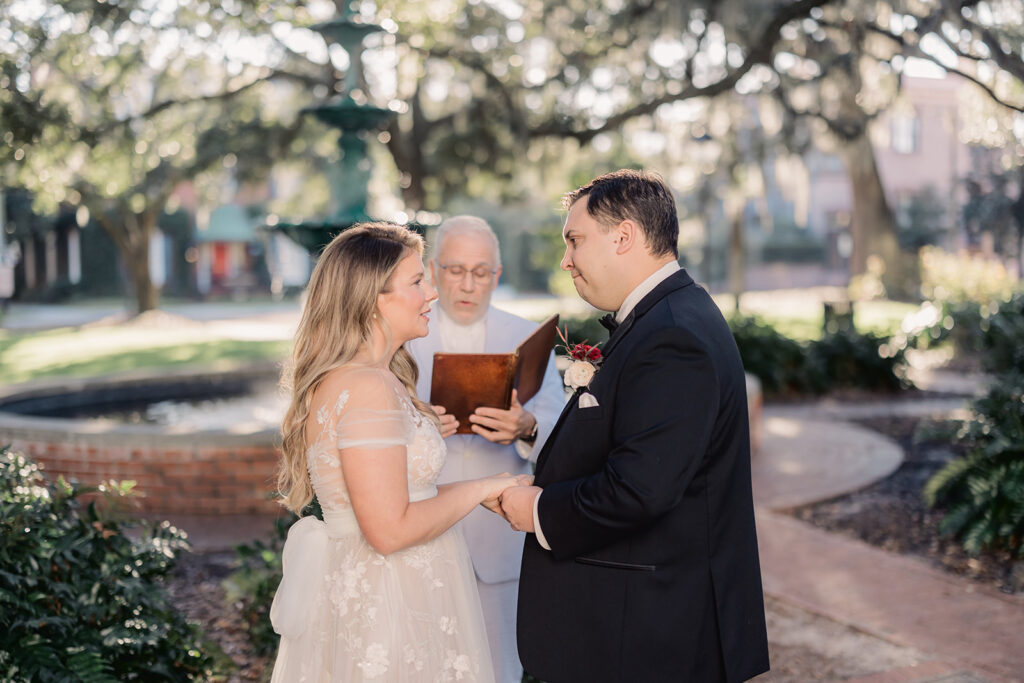 A Beautiful Vow Renewal in Romantic Savannah