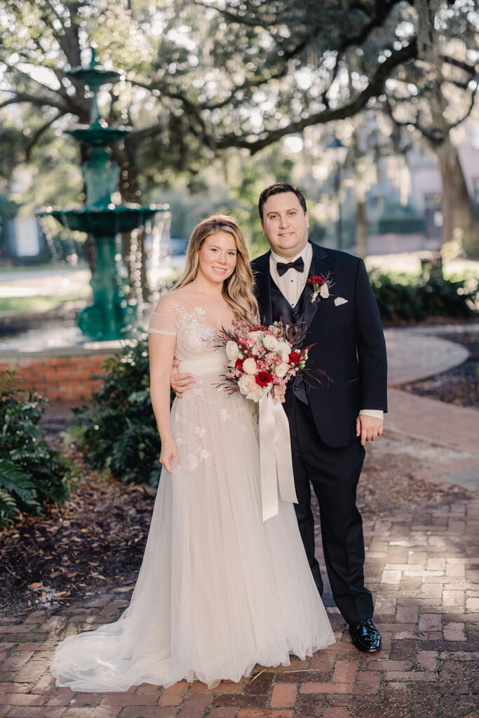 A Beautiful Vow Renewal in Romantic Savannah