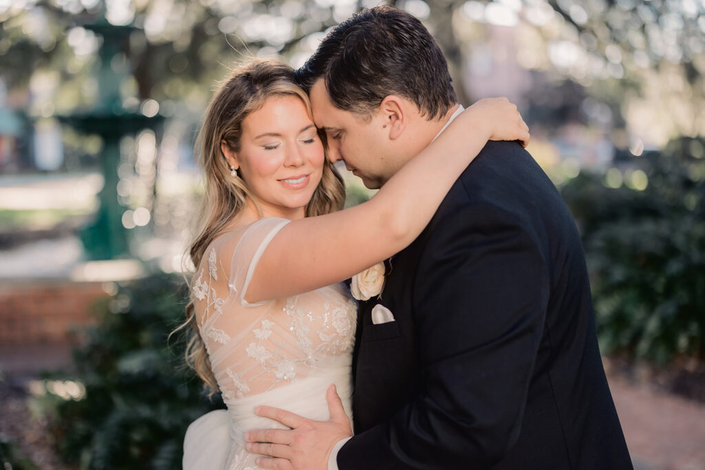 A Beautiful Vow Renewal in Romantic Savannah