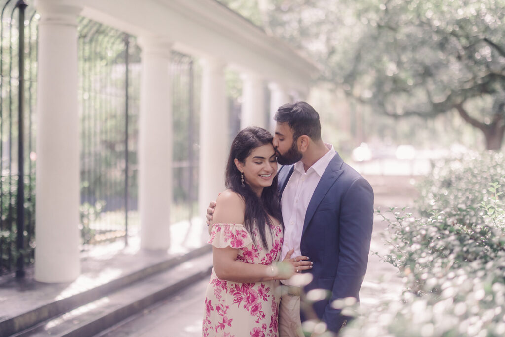 A Romantic Surprise Proposal at Forsyth Park