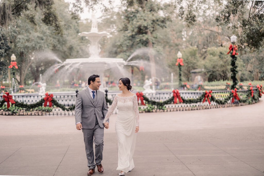 A Perfect Elopement at Savannah's Gastonian