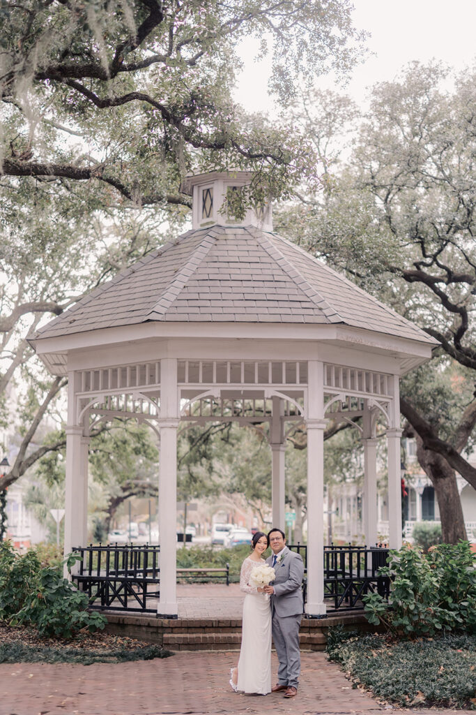 A Perfect Elopement at Savannah's Gastonian