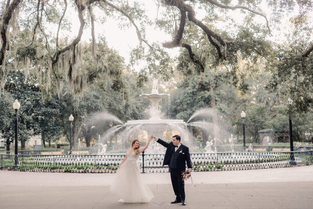 A Beautiful Vow Renewal in Romantic Savannah