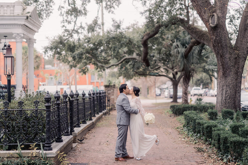A Perfect Elopement at Savannah's Gastonian