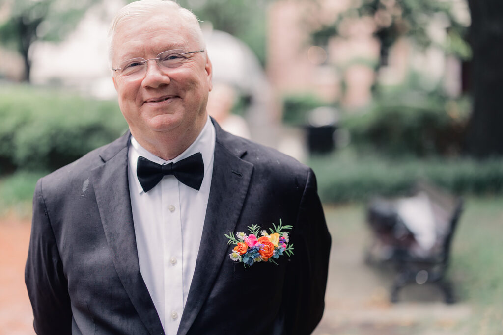A Rainy-Day Savannah Elopement
