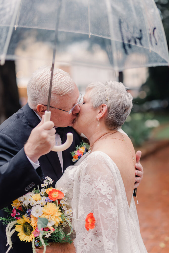 A Rainy-Day Savannah Elopement