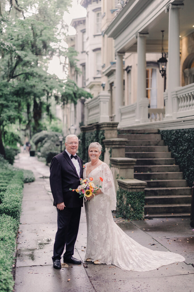 A Rainy-Day Savannah Elopement