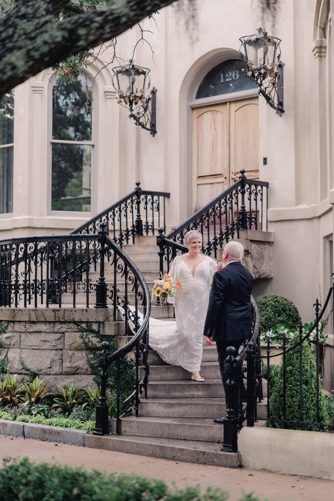 A Rainy-Day Savannah Elopement