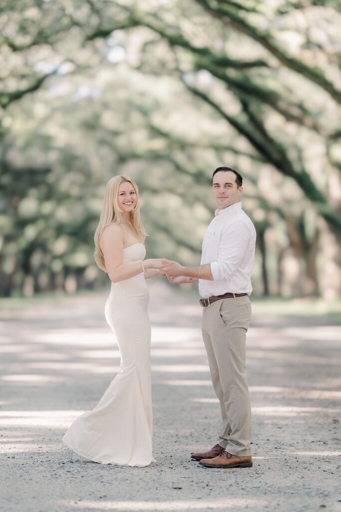 Celebrate a Savannah Engagement at Wormsloe