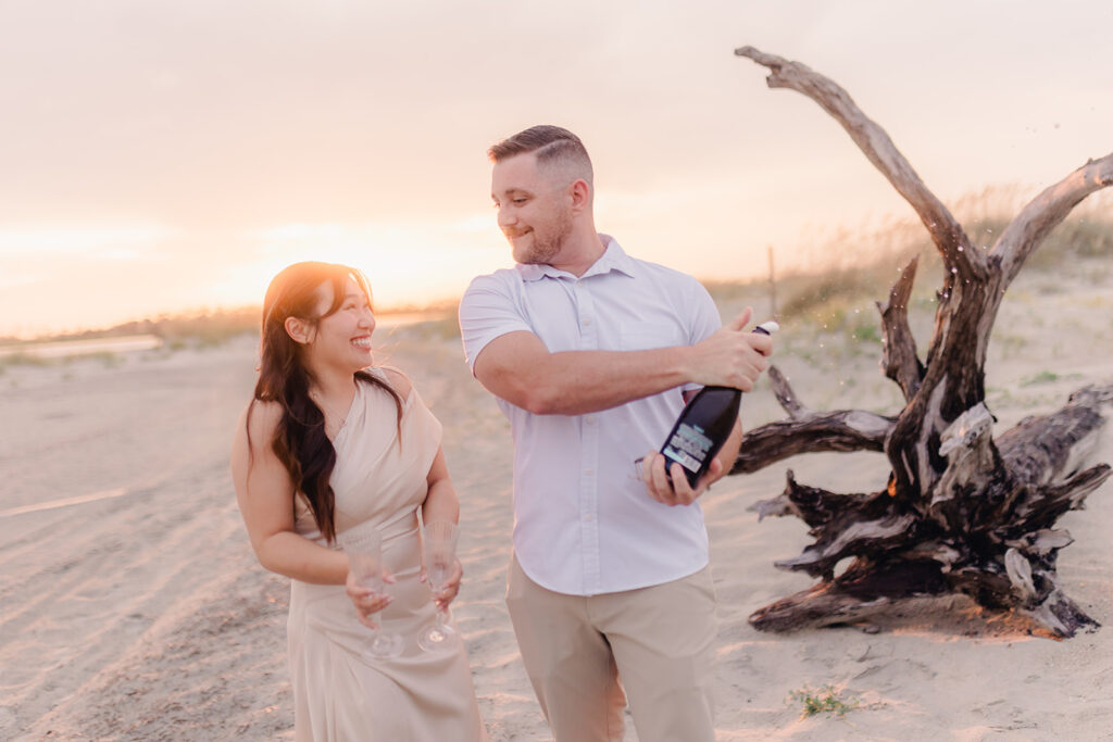 Tybee Island Love Story: A Surprise Proposal