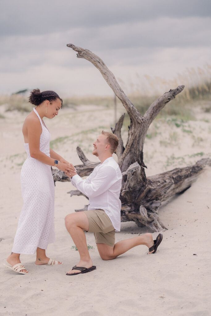 A Joyful Summer Proposal on Tybee Island