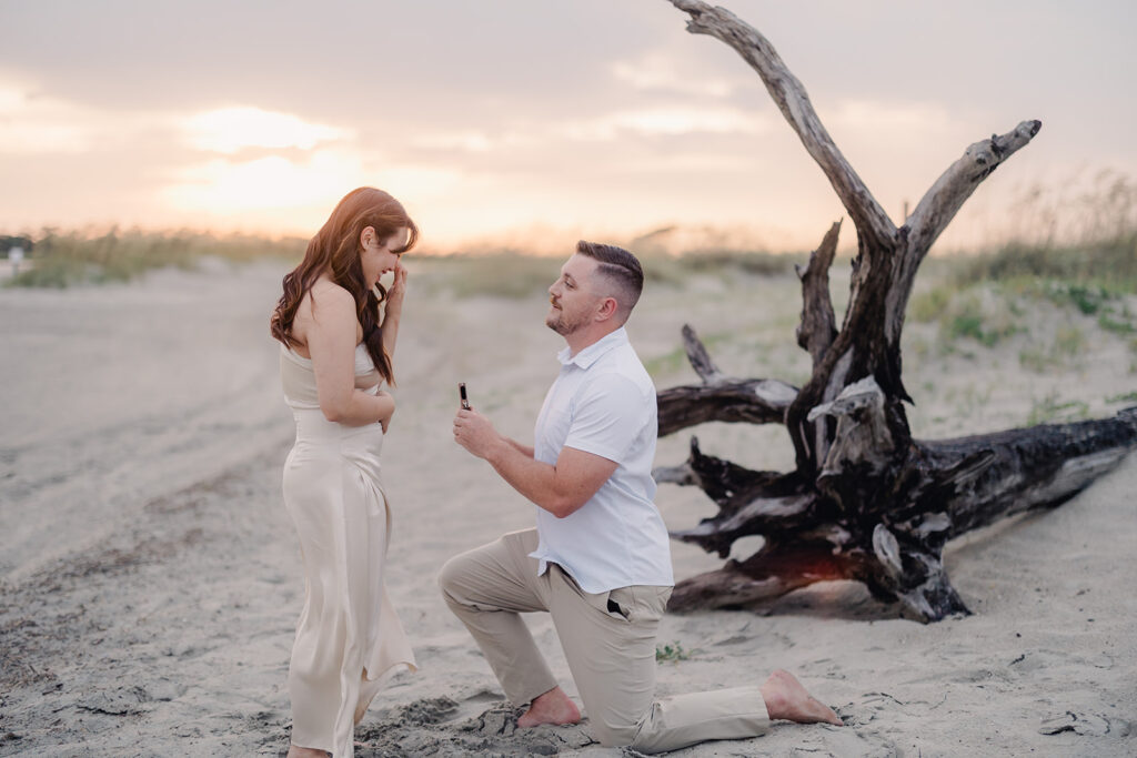Tybee Island Love Story: A Surprise Proposal