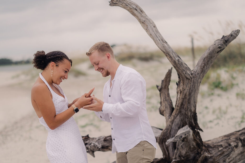 A Joyful Summer Proposal on Tybee Island
