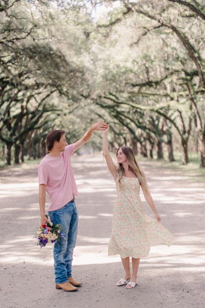 She Had No Idea: Surprise Proposal at Wormsloe