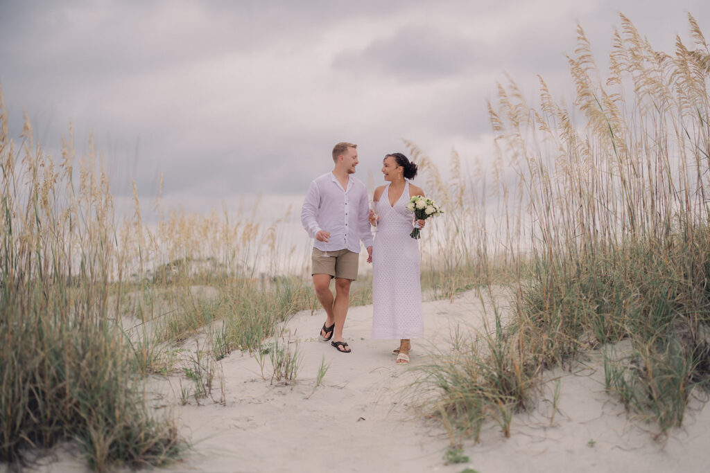 A Joyful Summer Proposal on Tybee Island