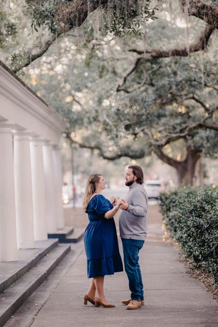 Savannah Engagement Photos: A City-Wide Love