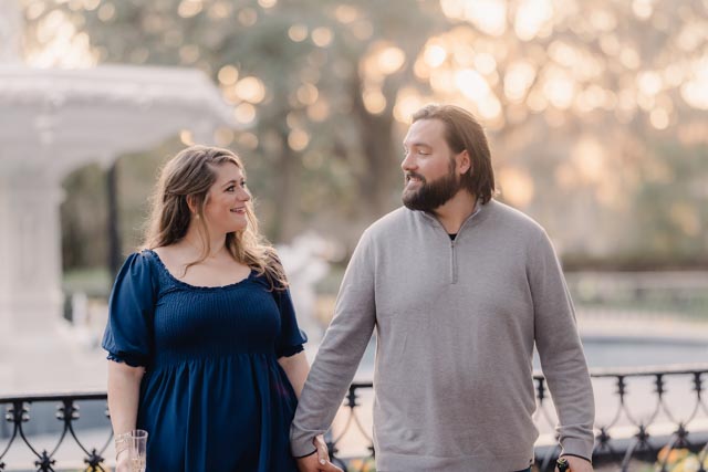 Savannah Engagement Photos: A City-Wide Love