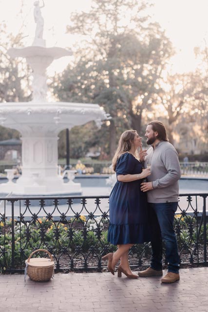Savannah Engagement Photos: A City-Wide Love