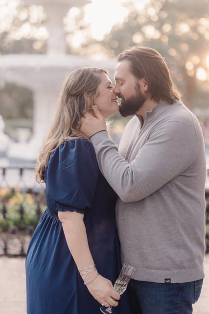 Savannah Engagement Photos: A City-Wide Love